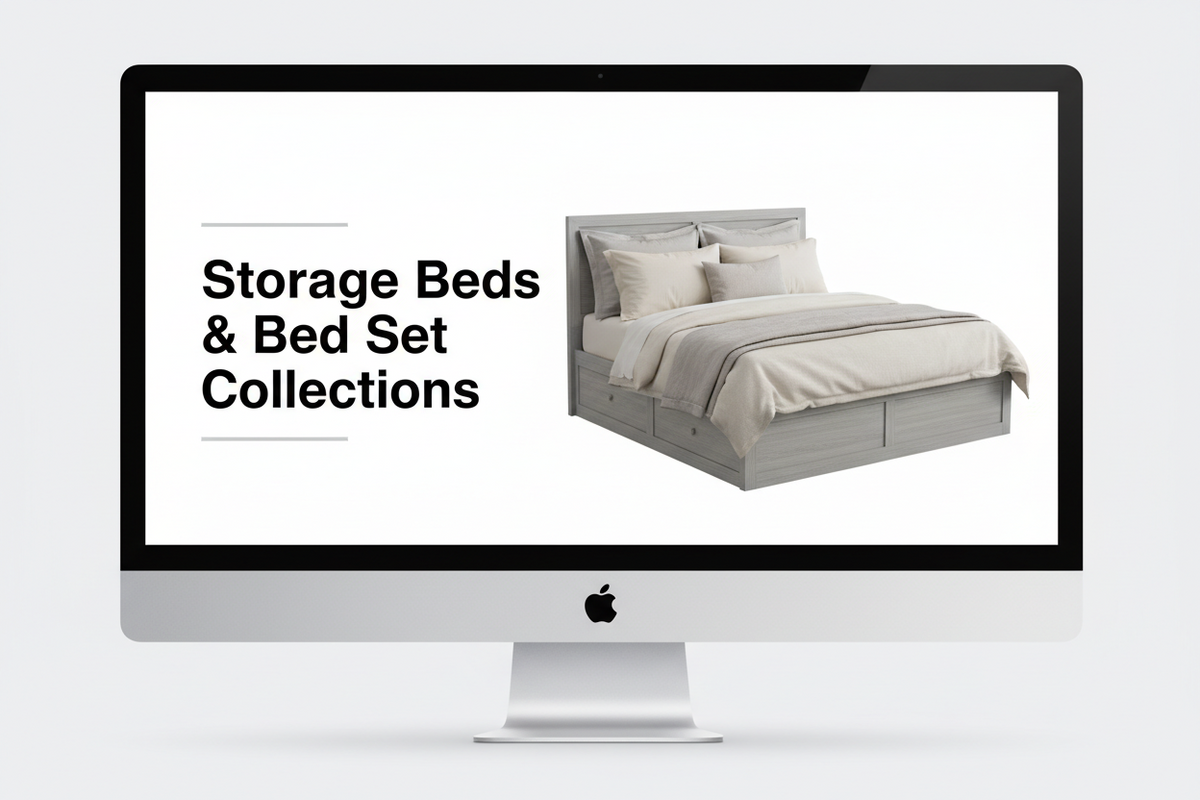 Storage Beds, & Bed Set Collections