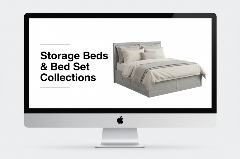 Storage Beds, & Bed Set Collections