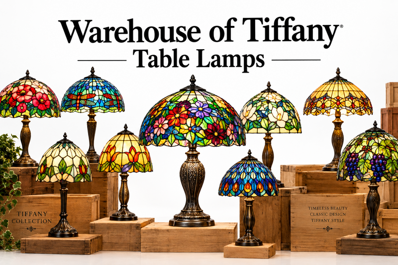 Warehouse Of Tiffany Table Lamps